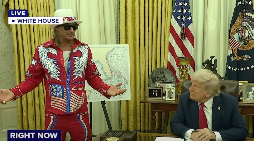 Trump and Kid Rock met at the White House, here's what they talked about