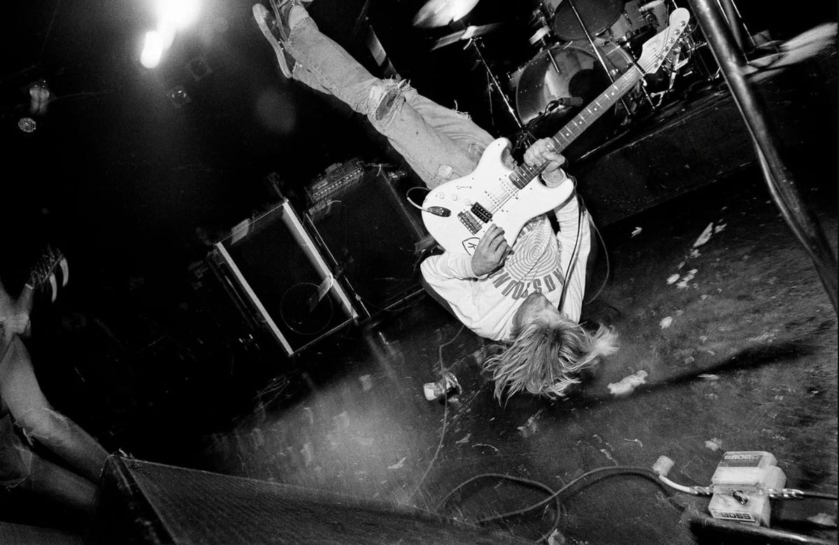 Kurt Cobain's smashed guitar sells for $101,500