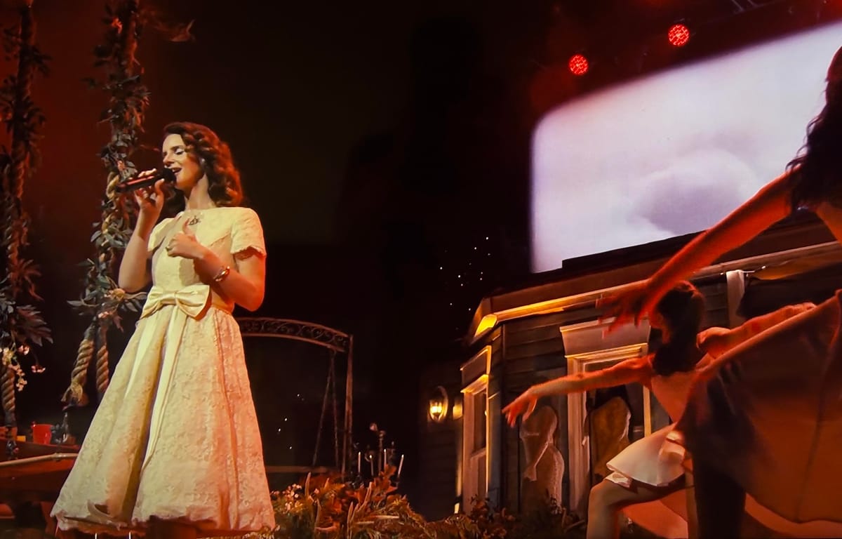 Lana Del Rey reveals she kissed Morgan Wallen and debuts three new songs in country set at Stagecoach