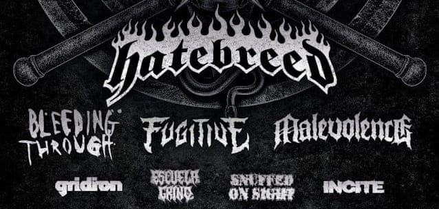 Hatebreed, Bleeding Through, and Fugitive announced for revamped Summer Slaughter Tour