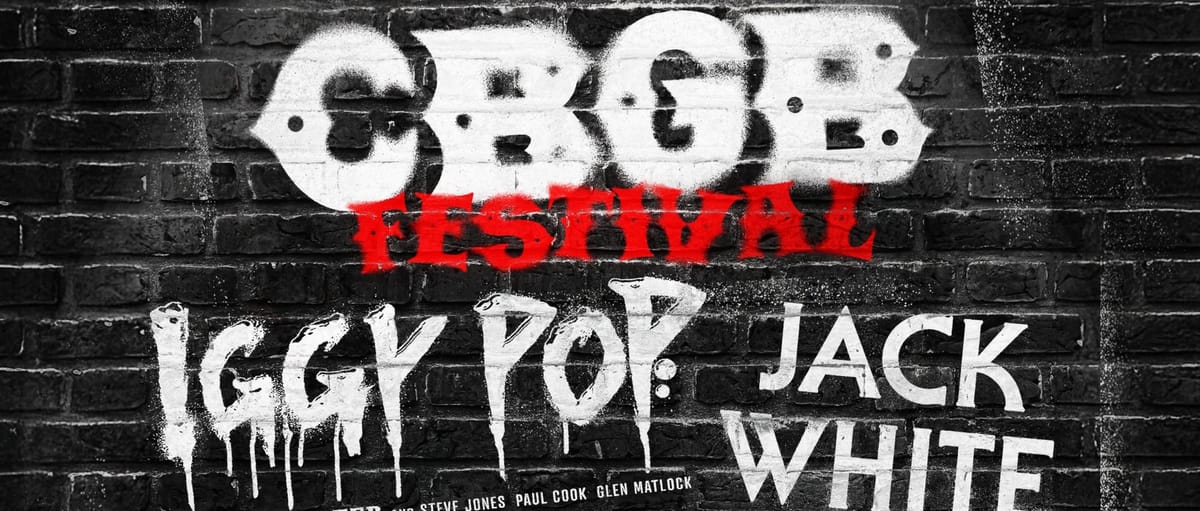 CBGB Festival official lineup announced; Iggy Pop and Jack White to headline