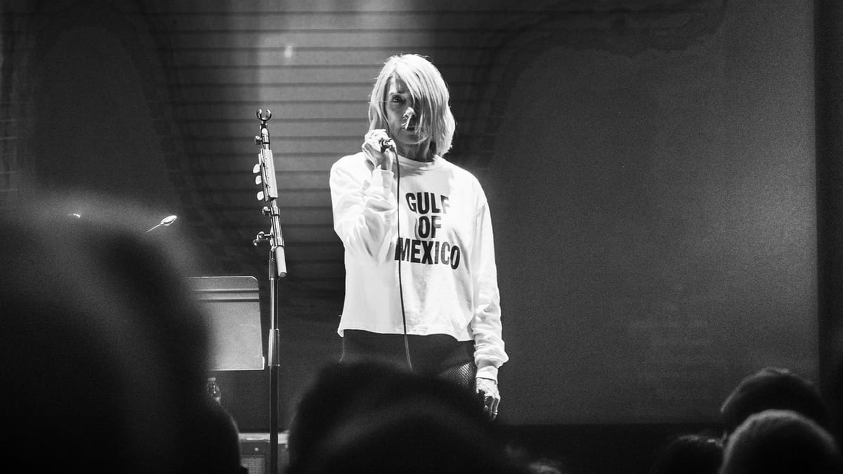 Kim Gordon reworks "Bye Bye" with words censored by Trump administration