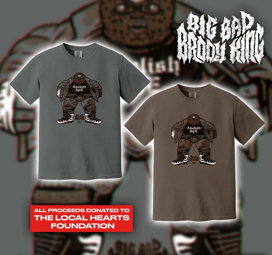 God's Hate singer Brody King drops “Abolish ICE” charity shirts after viral AEW moment