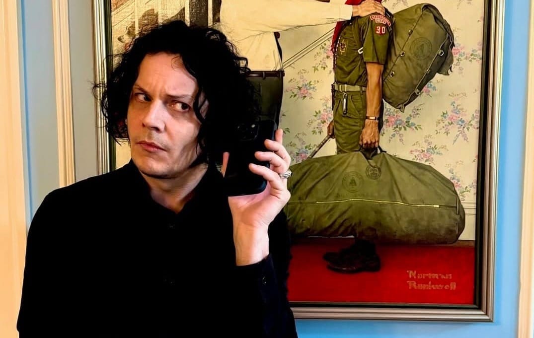 Jack White receives cell phone for 50th birthday