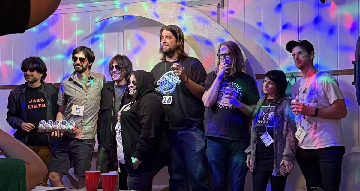 Conor Oberst lost his own lookalike contest, awarded the winner a bag of his clothes