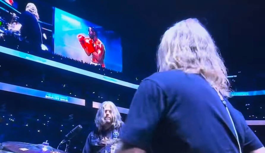Half of Tool deliver surprise performance at Alvarez vs. Crawford boxing match