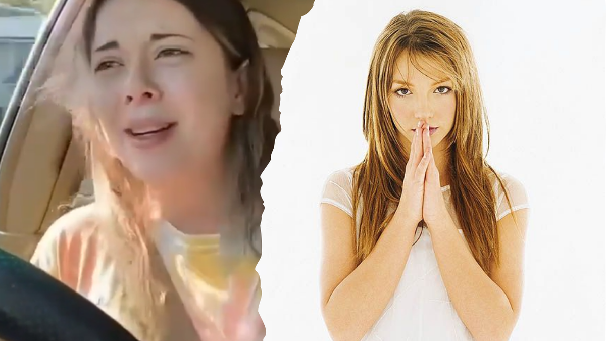 Britney Spears' "Hit Me Baby" goes from karaoke to car crash in 0.5 seconds