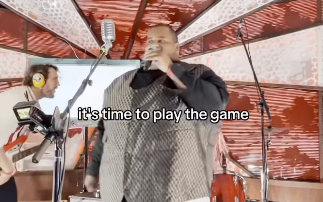 Big Daddy Marc & The Toxhards perform Motörhead's "The Game" live in Brooklyn