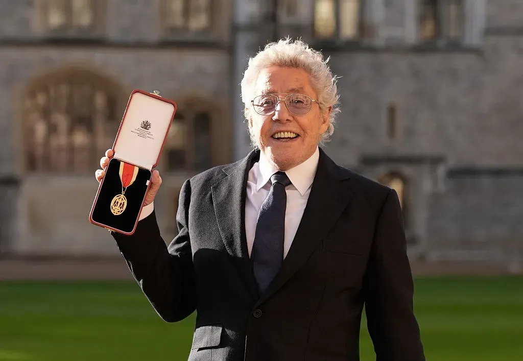 Roger Daltrey has been knighted