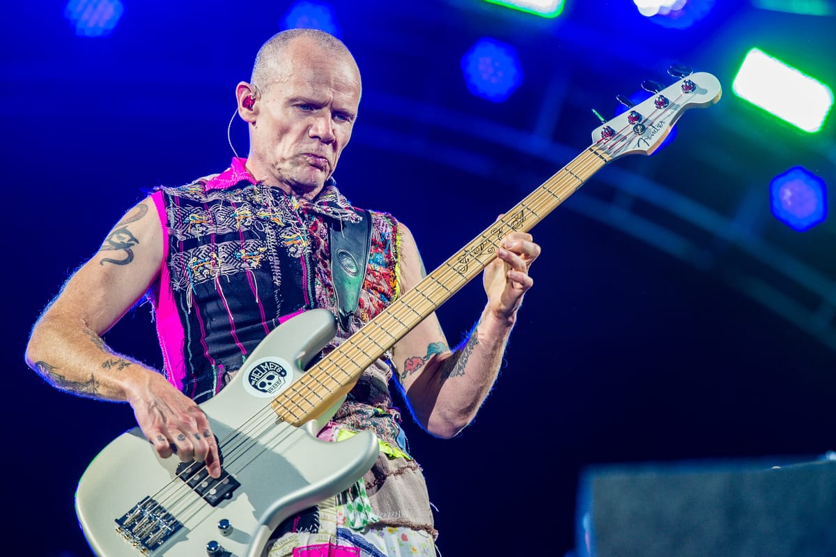 Flea shares new single with Thom Yorke, "Traffic Lights"