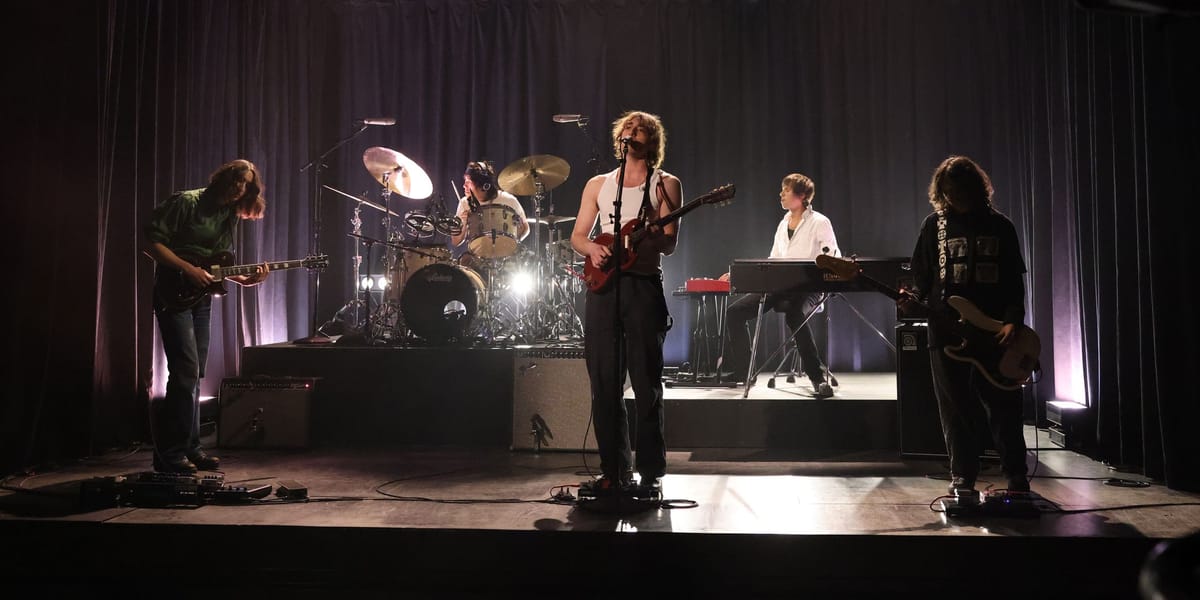 Geese made their SNL debut