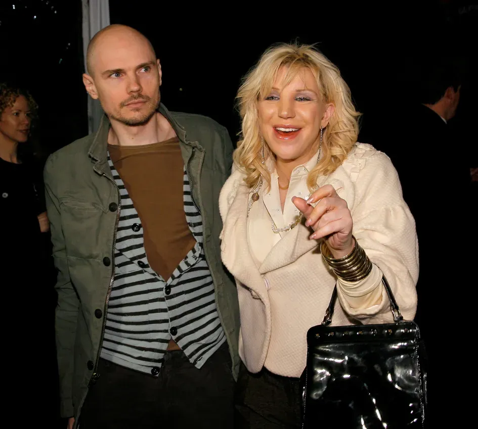 Billy Corgan and Courtney Love bond over their Kim Gordon grudges