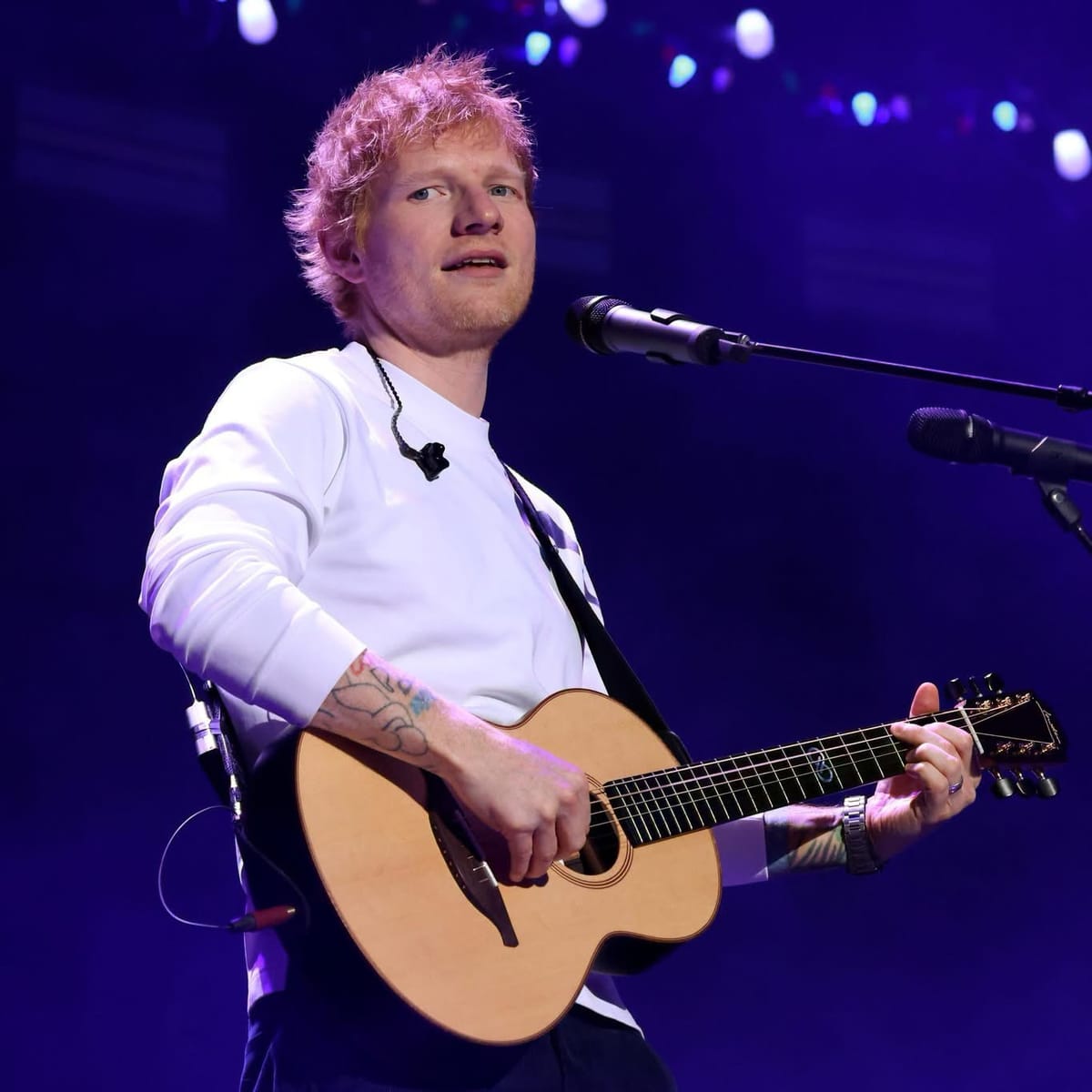 Ed Sheeran addresses crowd in Philadelphia over controversy