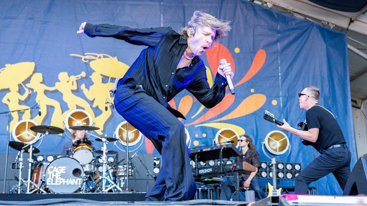Cage the Elephant announced as halftime show artist for NFL game in Germany
