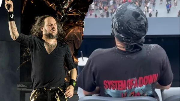 Fan allegedly masturbating at Korn show gets punched, then dragged out by security
