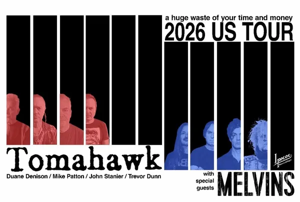 Tomahawk (Mike Patton, Duane Denison, and more) announce first live dates in 13 years with Melvins